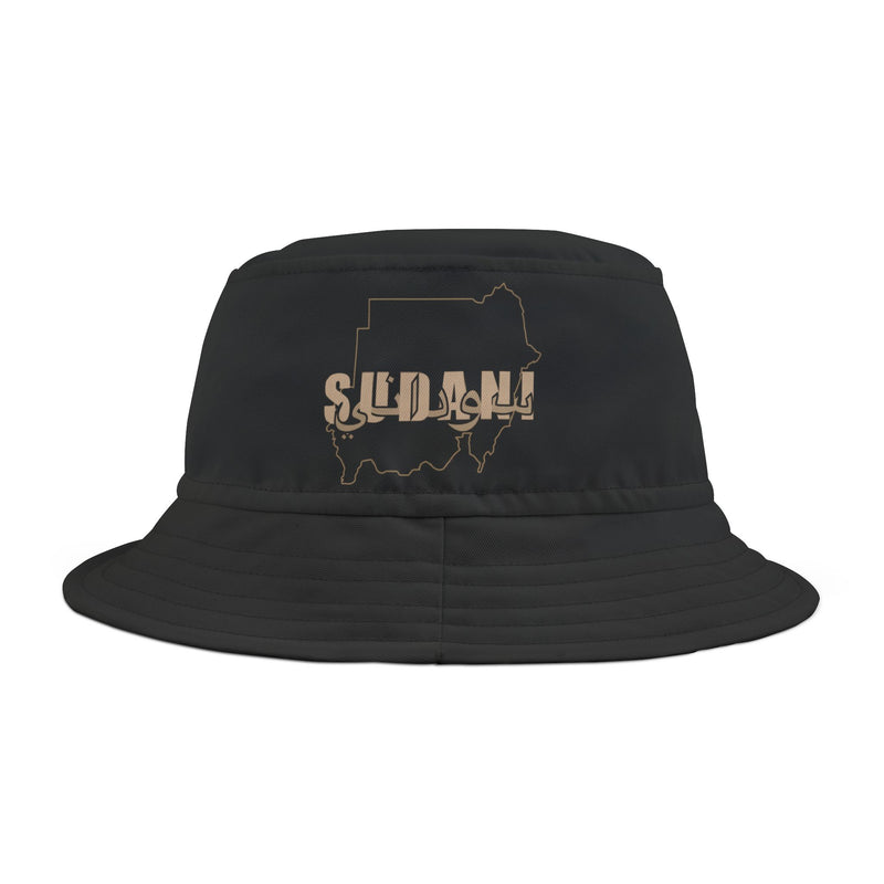Black Signature Bucket Hat