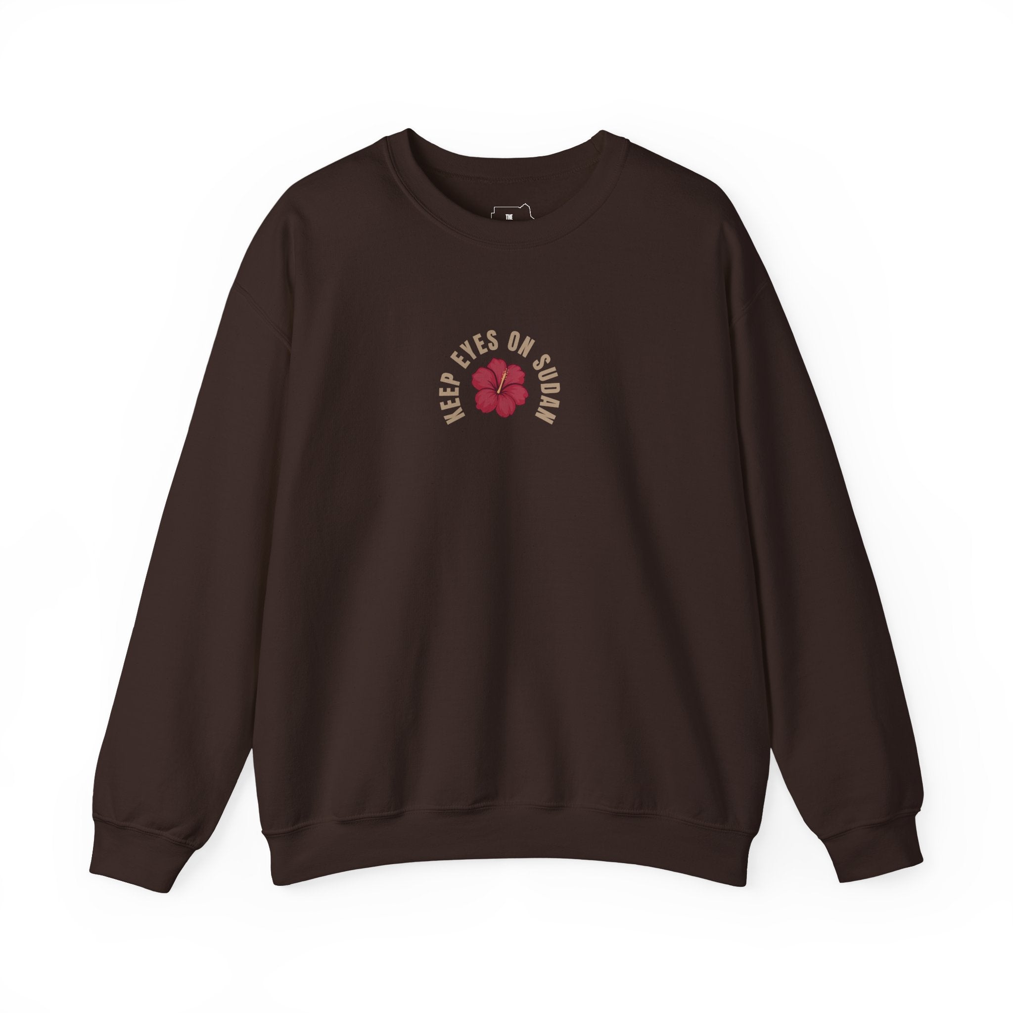 Keep Eyes on Sudan Hibiscus Crewneck