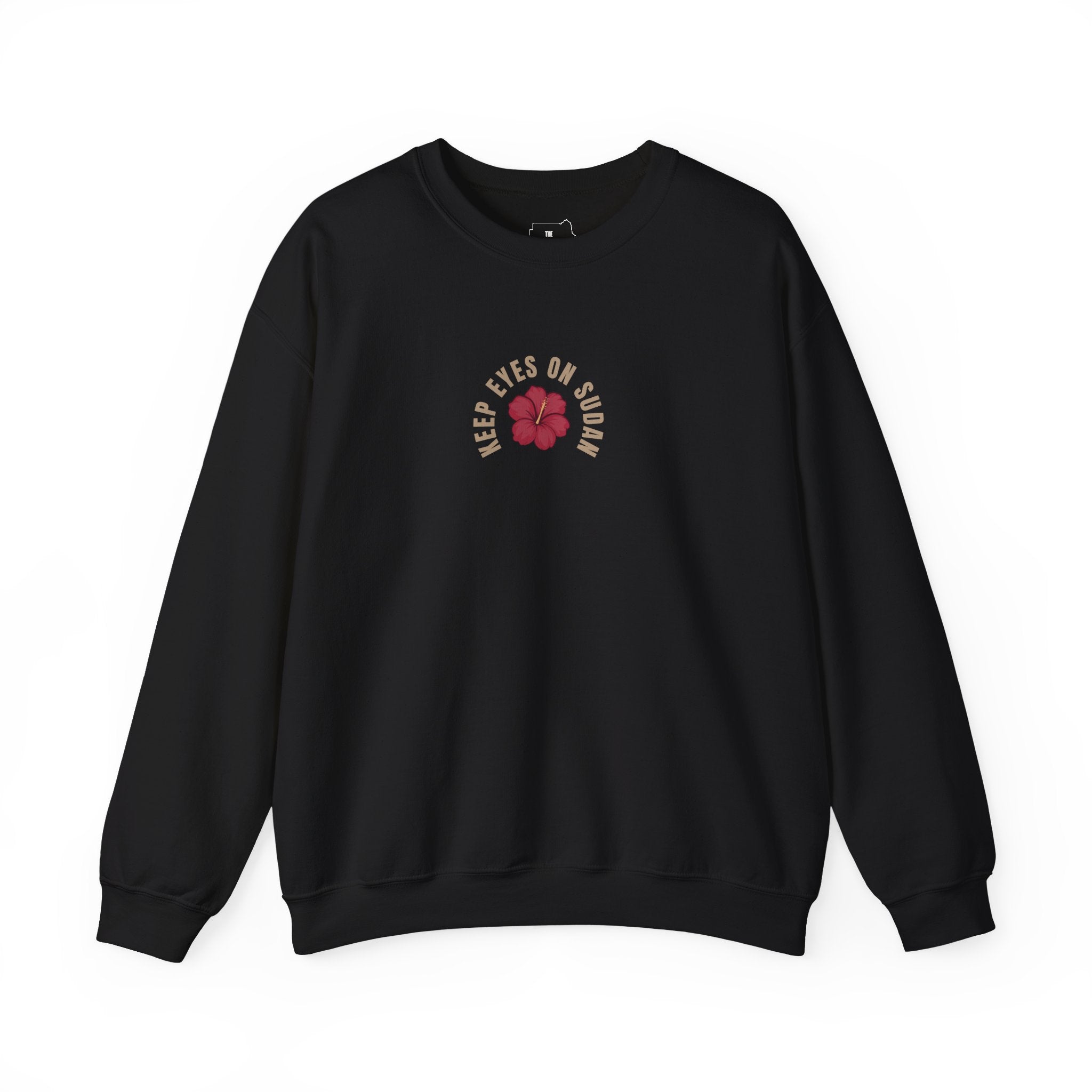Keep Eyes on Sudan Hibiscus Crewneck