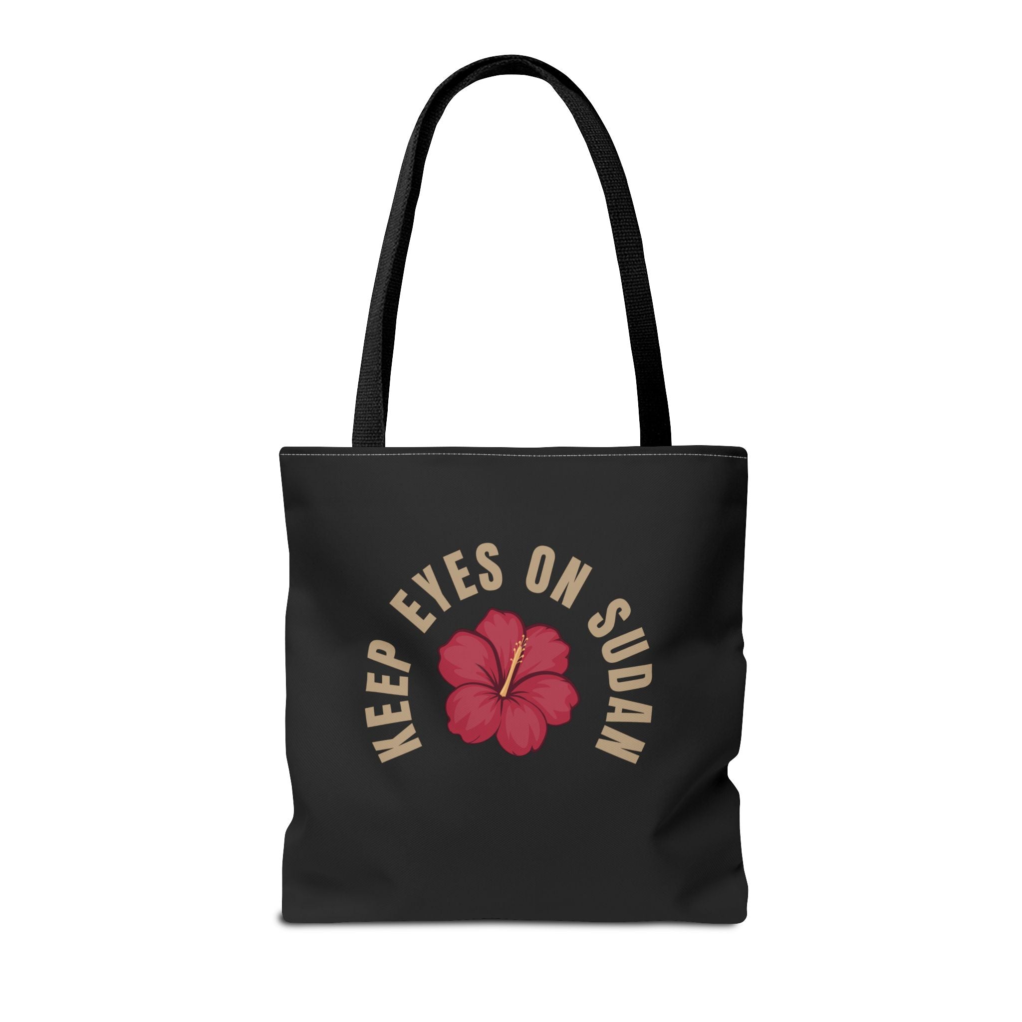 Keep Eyes on Sudan Hibiscus Tote