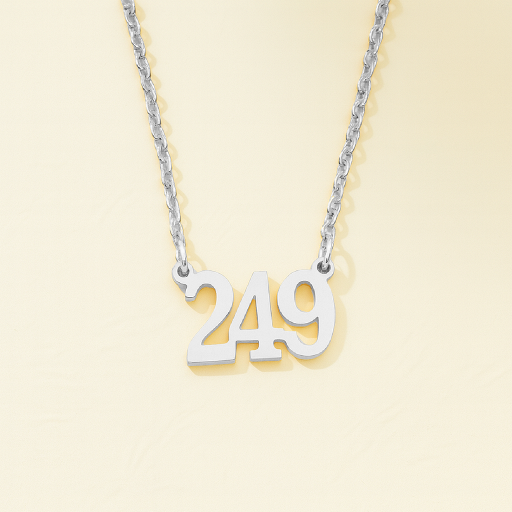 National Number “249” Pendent